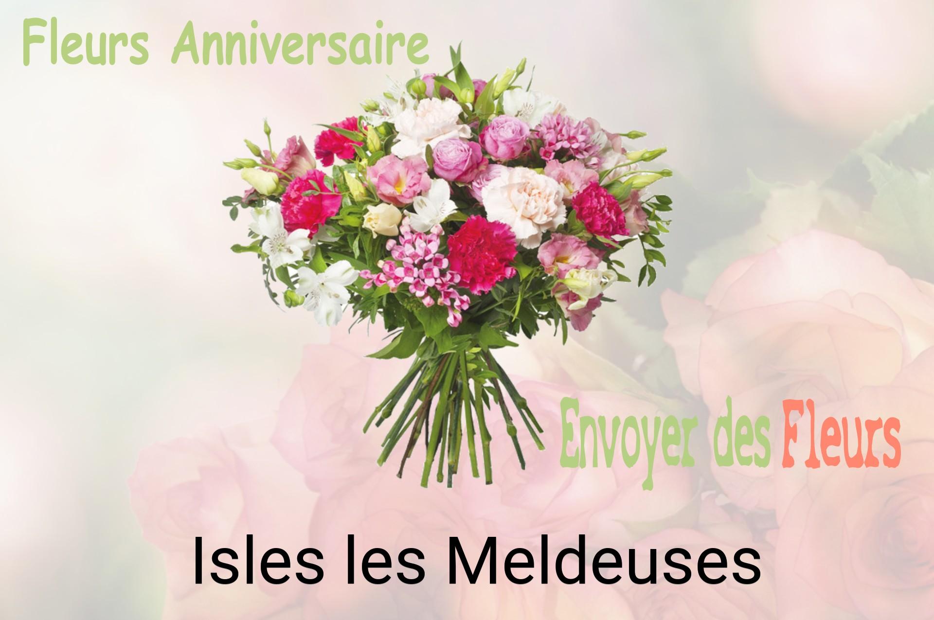 Bouquet de fleurs d’anniversaire livré à Isles-les-Meldeuses